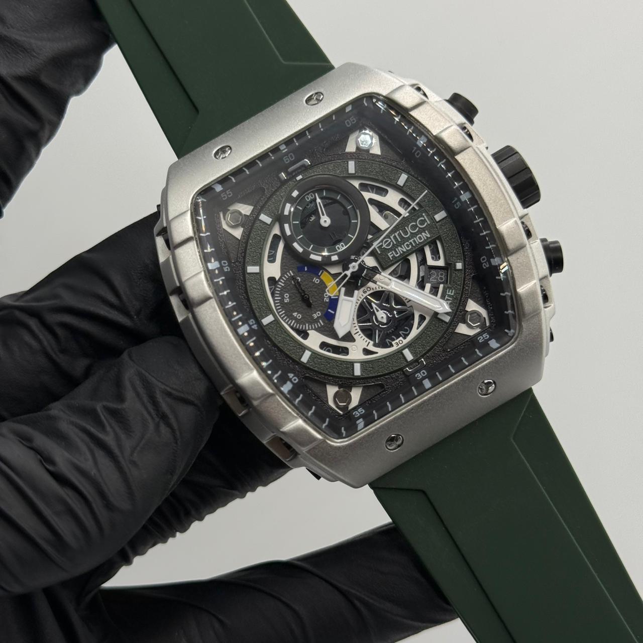 Ferrucci Stop watch green trap  with 1 year warrantyAC