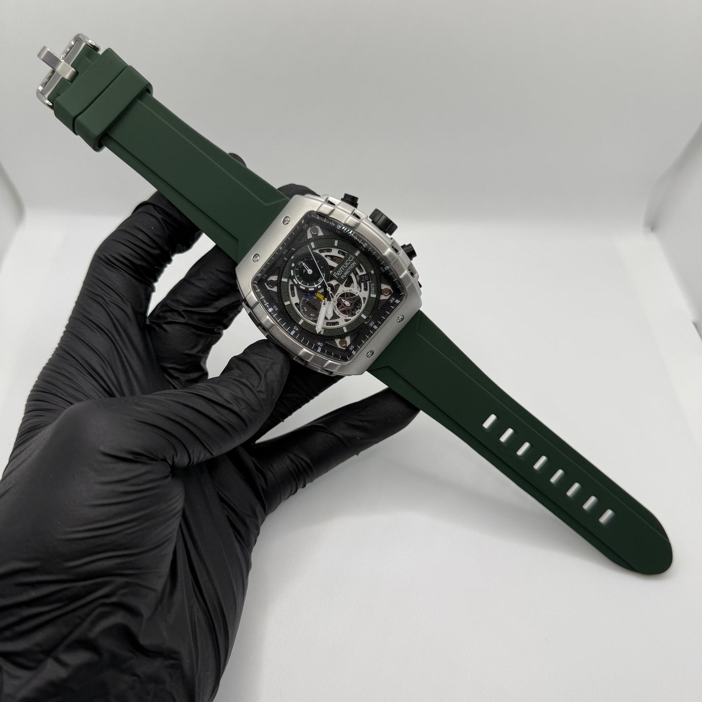 Ferrucci Stop watch green trap  with 1 year warrantyAC