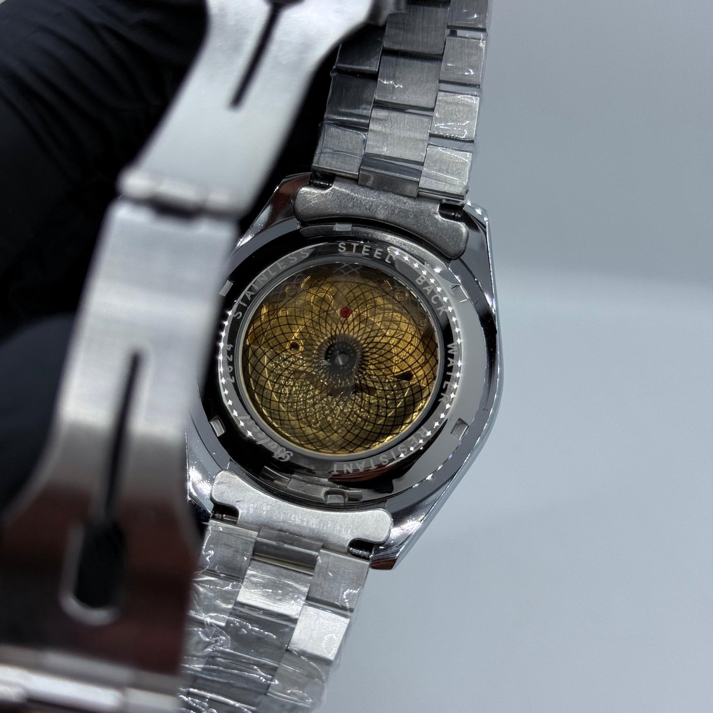 Rolex Truetone with Black dial SEMI AUTO